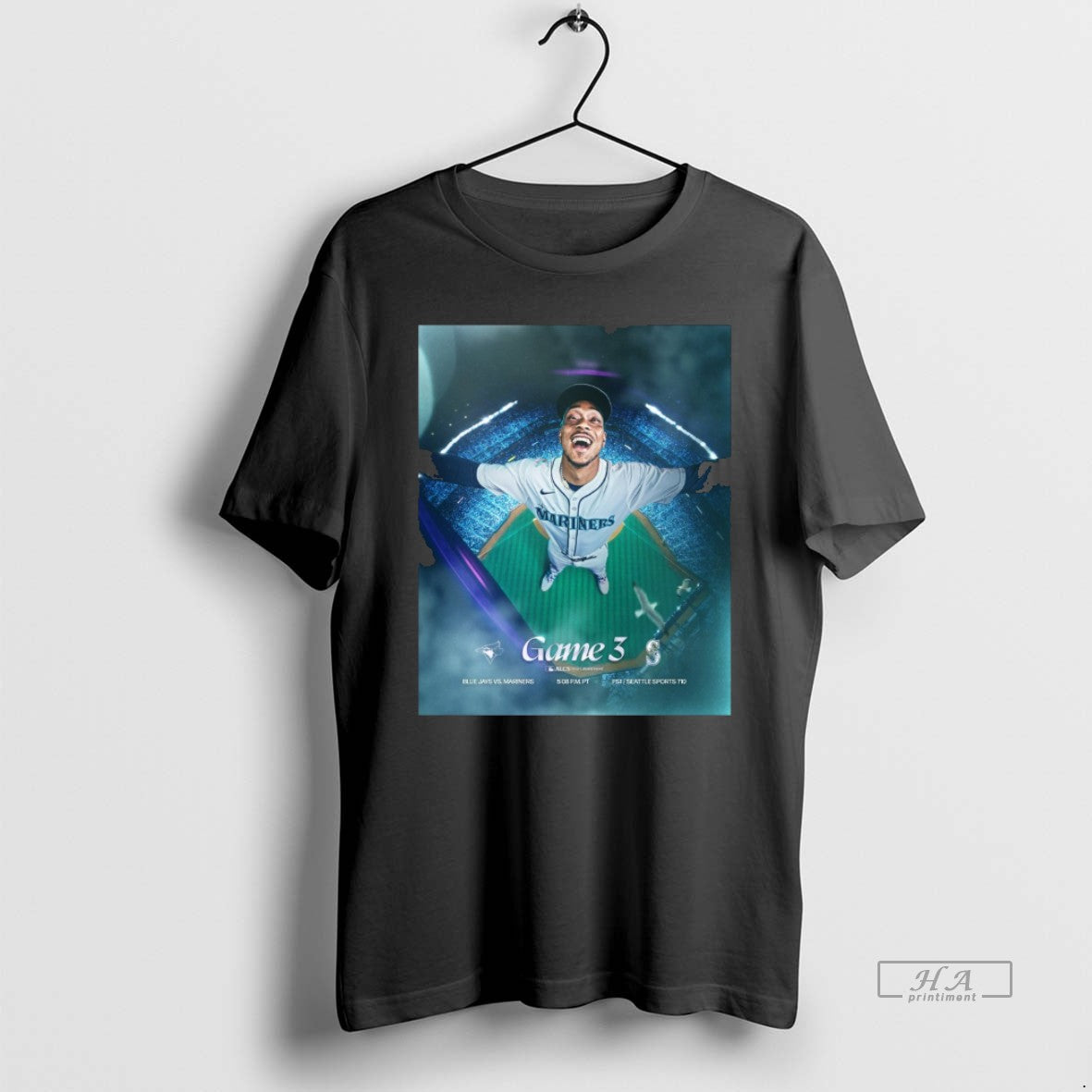 Official Jorge Polanco Seattle Mariners Vs Toronto Blue Jays Game 3 2025 Mlb Alcs - clothing by TeeHivey.com
