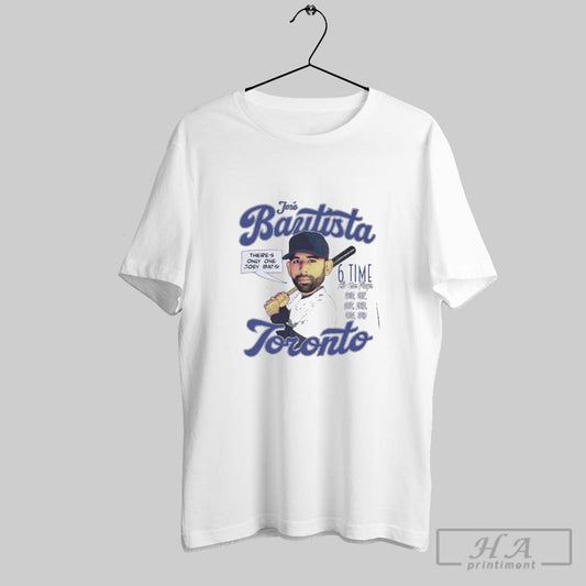 Official Jose Bautista Toronto Blue Jays Comic 6 Time All Star Player Shirt Hoodie Sweater