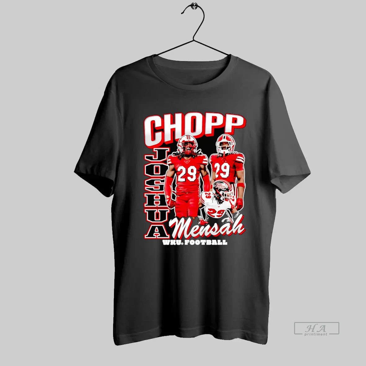 Official Joshua Mensah Chopp Wku Football - clothing by TeeHivey.com