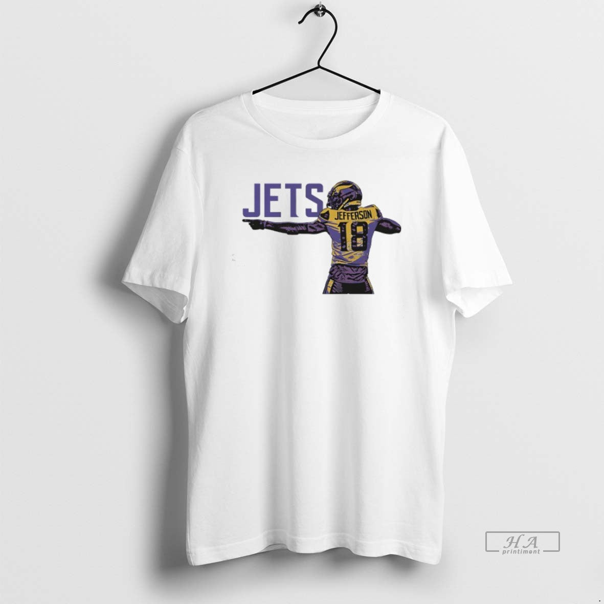 Official Justin Jefferson Jets Minnesota Vikings Football Graphic - clothing by TeeHivey.com