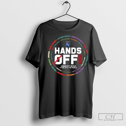 Official Kansas City Royals Logo Hands Off Seattle Mariners Stand With The People Shirt Sweater