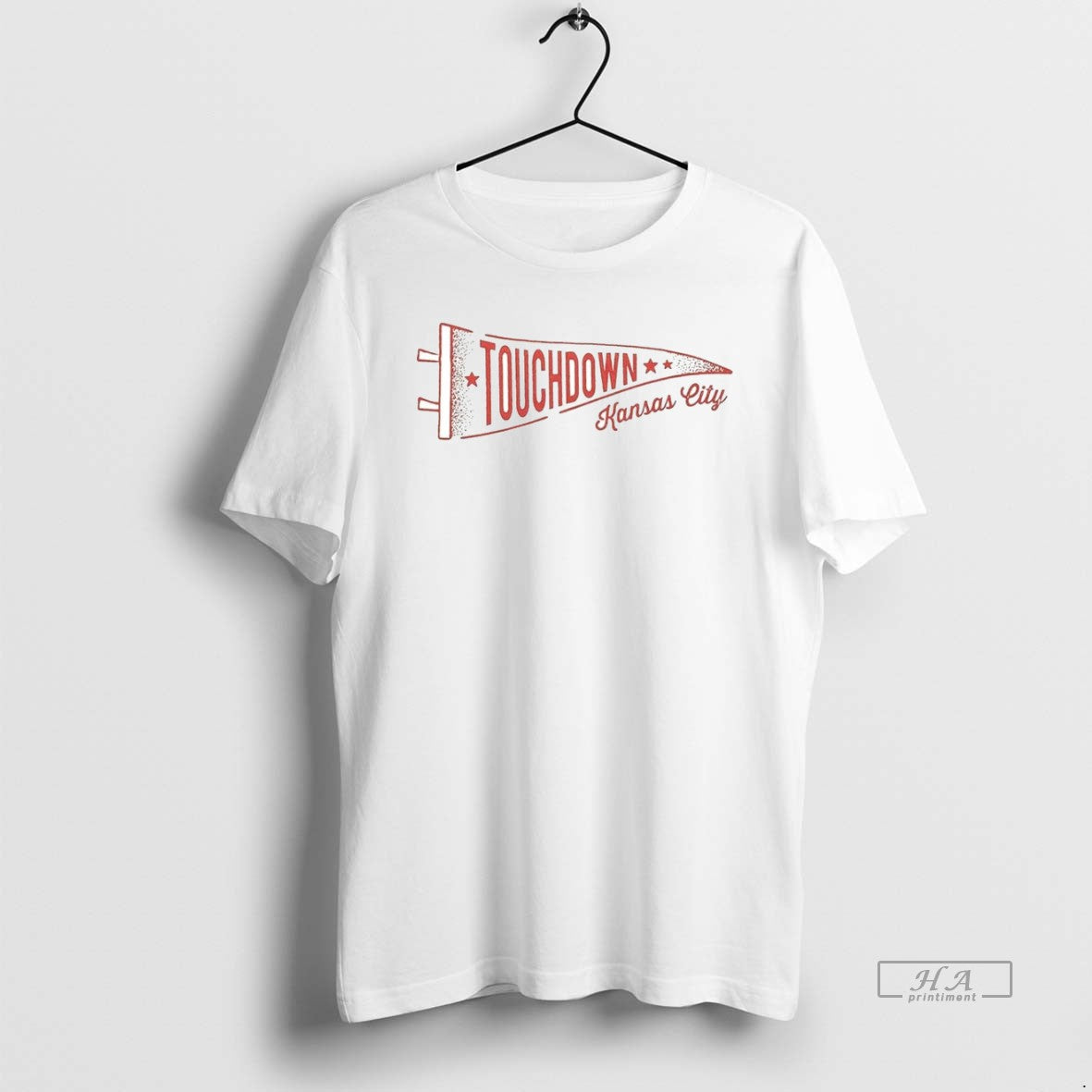Official Kansas City Touchdown Flag - clothing by TeeHivey.com