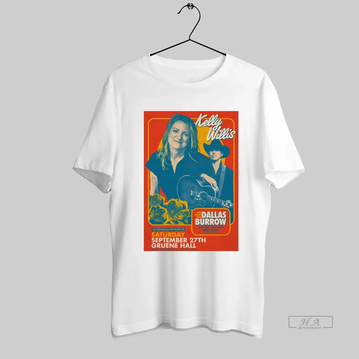 Official Kelly Willis Gruene Hall In New Braunfels Tx September 27 2025 - clothing by TeeHivey.com