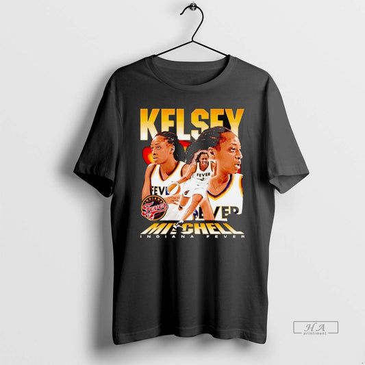 Official Kelsey Mitchell Triple Player Indiana Fever - clothing by TeeHivey.com