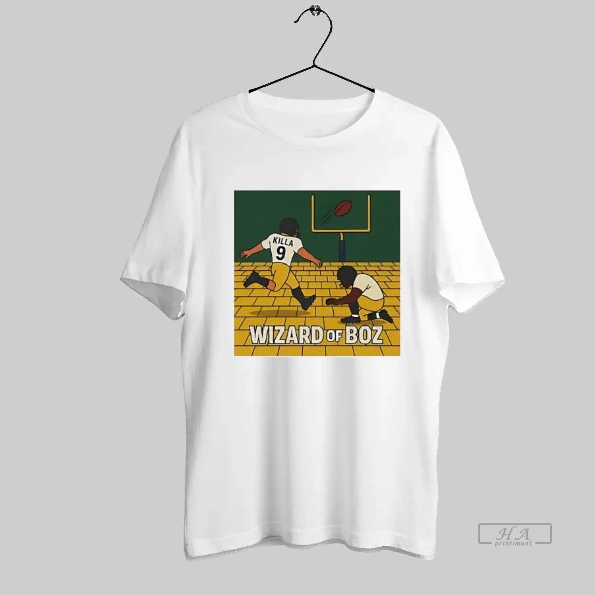 Official Killa Wizard Of Boz Football Player Fantasy Cartoon - clothing by TeeHivey.com