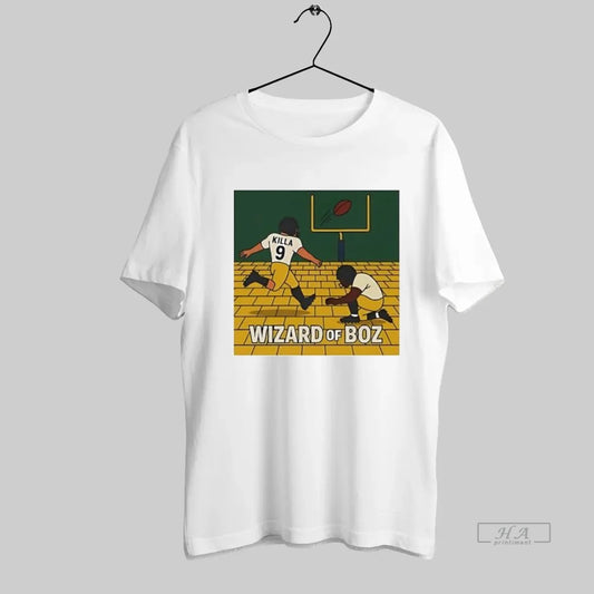 Official Killa Wizard Of Boz Football Player Fantasy Cartoon - clothing by TeeHivey.com