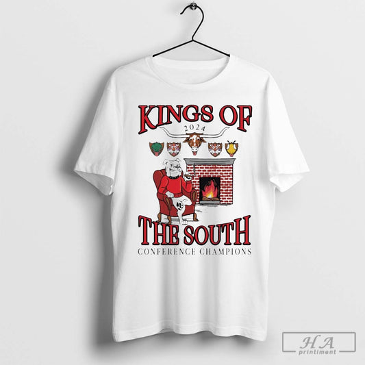 Official Kings Of 2024 The South Conference Champions Georgia Bulldogs - clothing by TeeHivey.com