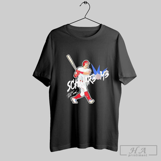 Official Kyle Schwarber Schwarbomb Phillies Signature