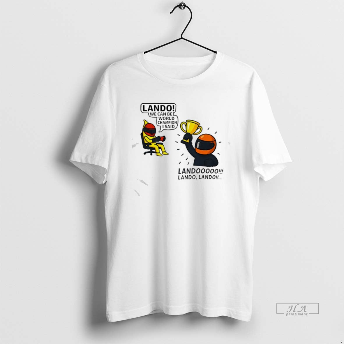 Official Lando Norris World Champion Meme - clothing by TeeHivey.com
