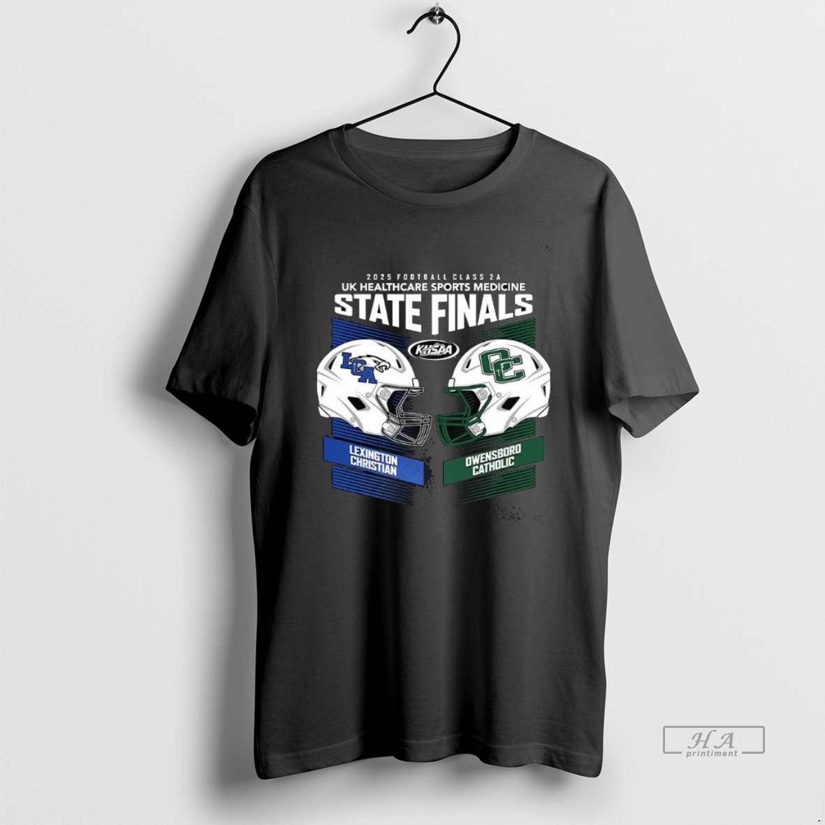 Official Lexington Christian Vs Owensboro Catholic 2025 Khsaa Football State Championships - clothing by TeeHivey.com