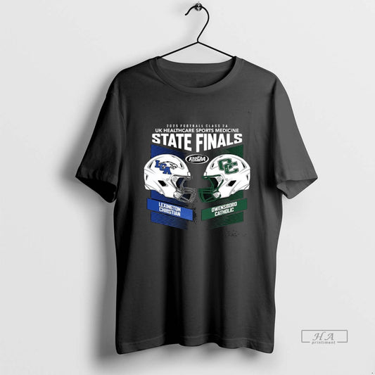 Official Lexington Christian Vs Owensboro Catholic 2025 Khsaa Football State Championships - clothing by TeeHivey.com
