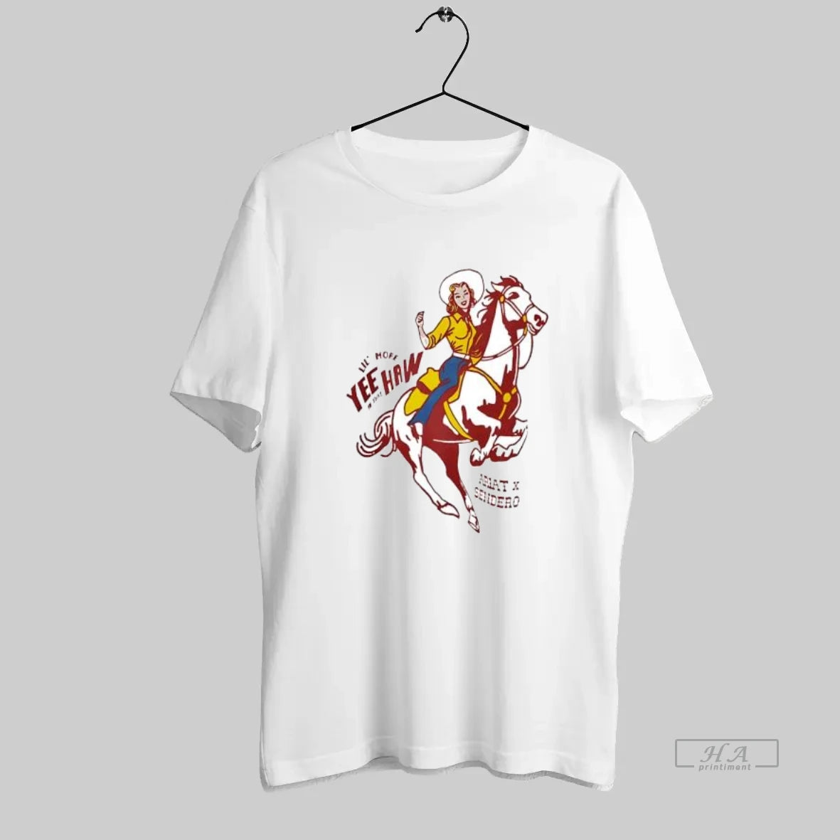 Official Lil More Yee Haw Cowboy Girl Ariat X Sendero - clothing by TeeHivey.com
