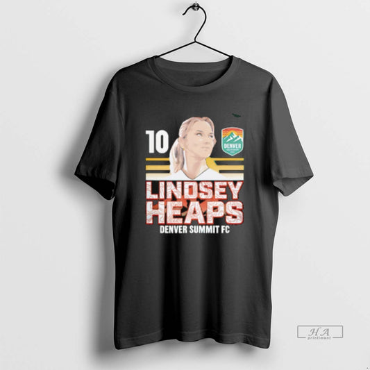 Official Lindsey Heaps Player Denver Summit Fc Graphic - clothing by TeeHivey.com
