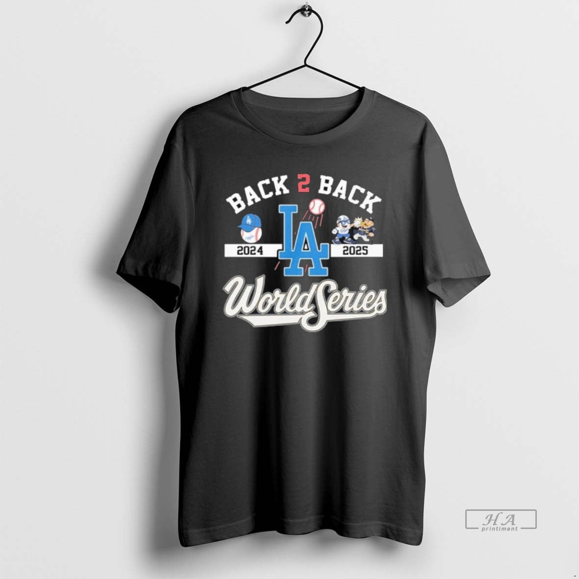 Official Los Angeles Dodgers Back 2 Back 2024 2025 World Series - clothing by TeeHivey.com