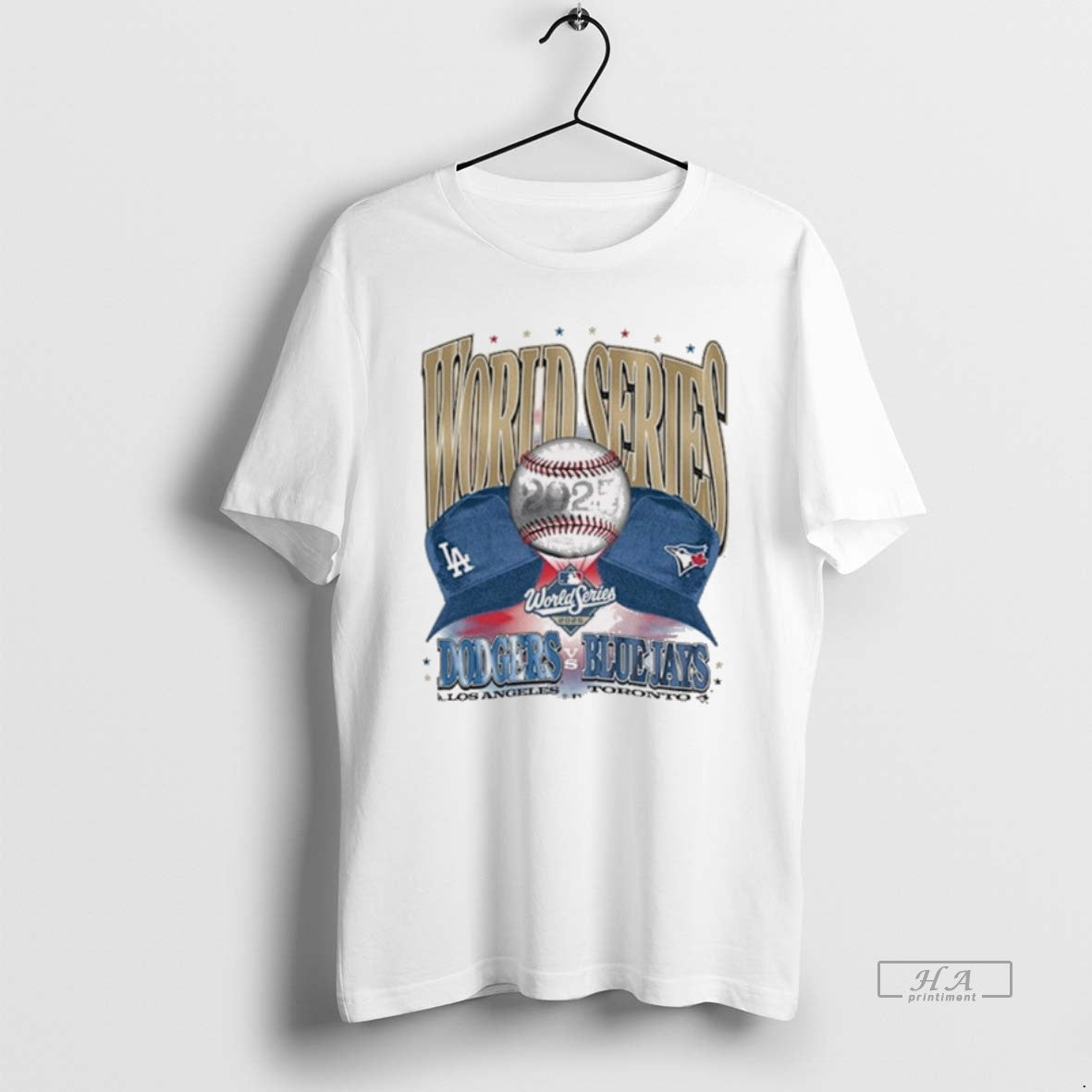 Official Los Angeles Dodgers Vs Toronto Blue Jays 2025 Mlb Ws World Series Participant Dueling - clothing by TeeHivey.com