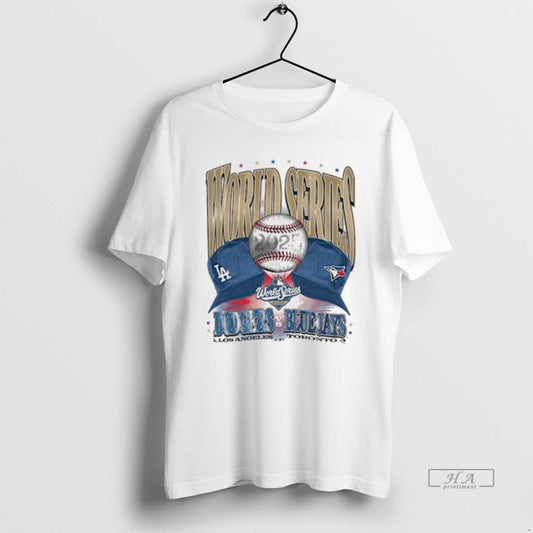 Official Los Angeles Dodgers Vs Toronto Blue Jays 2025 Mlb Ws World Series Participant Dueling - clothing by TeeHivey.com