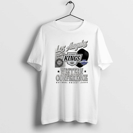 Official Los Angeles Kings Nhl Western Conference Logo And Ball - clothing by TeeHivey.com