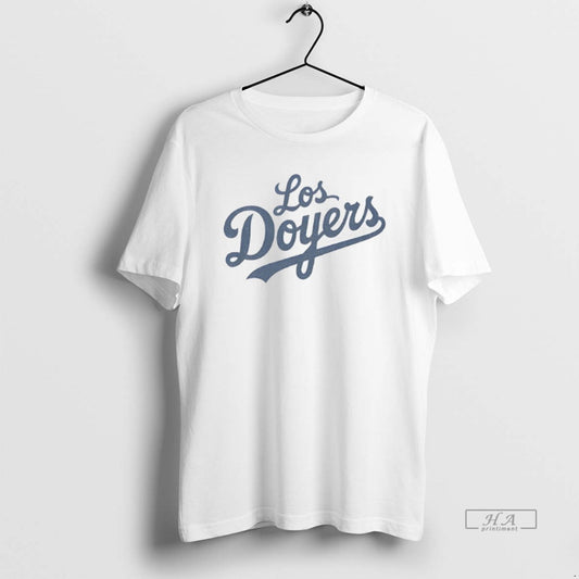 Official Los Doyers Script Los Angeles Baseball Mlb - clothing by TeeHivey.com
