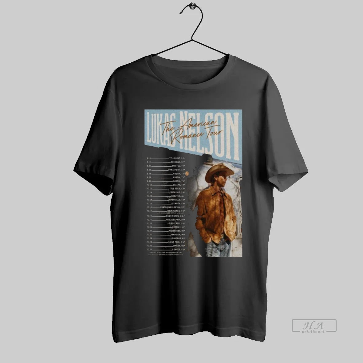 Official Lukas Nelson The American Romance Tour 2025 Dates - clothing by TeeHivey.com