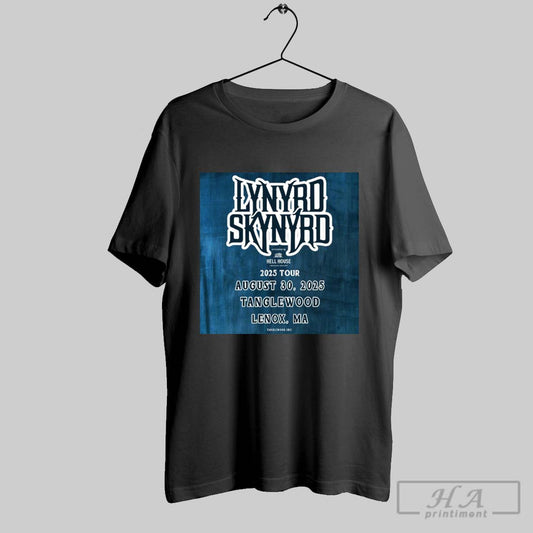Official Lynyrd Skynyrd 2025 Tour August 30 2025 Tanglewood Lenox Ma Poster - clothing by TeeHivey.com