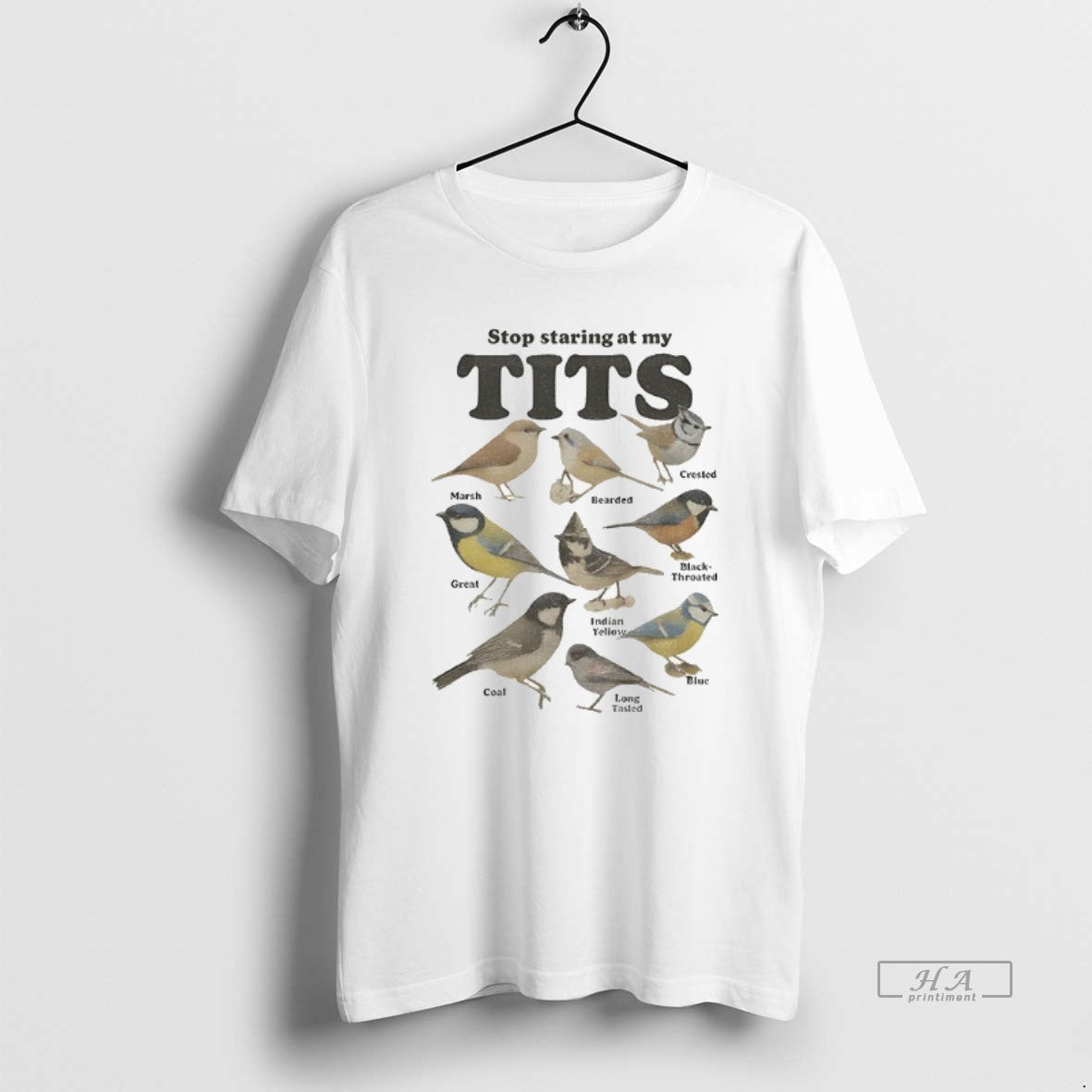 Official Meme Bird Stop Staring At My Tits - clothing by TeeHivey.com