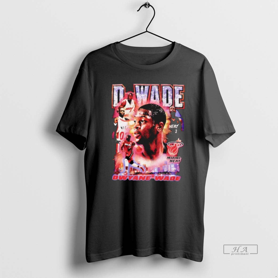 Official Miami Heat Mitchell Ness Vintage Hype Miami Heat Dwyane Wade - clothing by TeeHivey.com