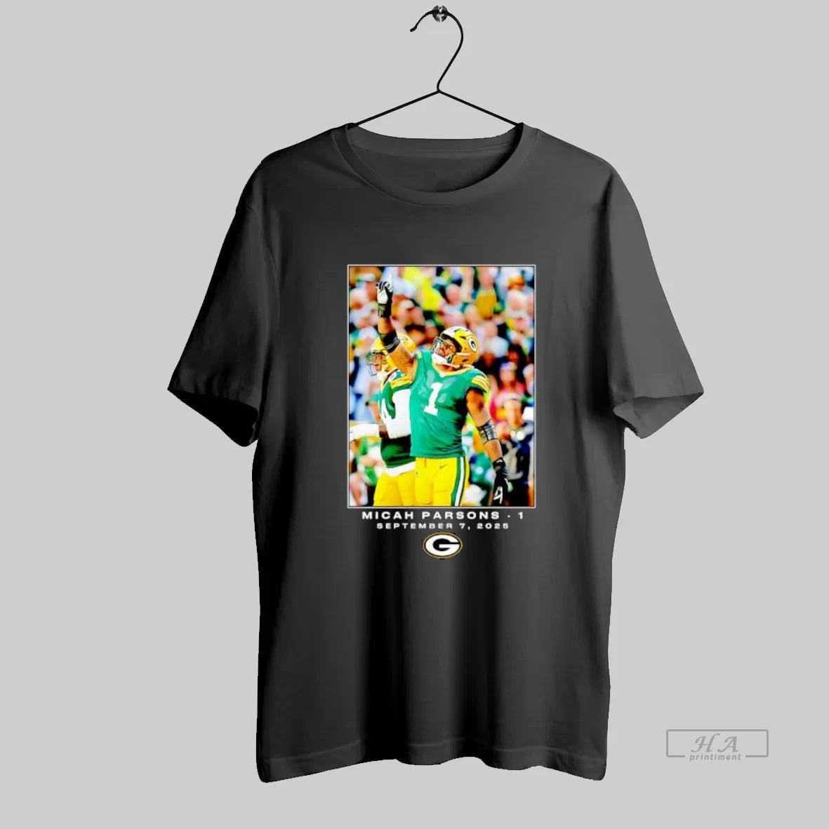 Official Micah Parsons 1 September 7 2025 Green Bay Packers Player Photo - clothing by TeeHivey.com