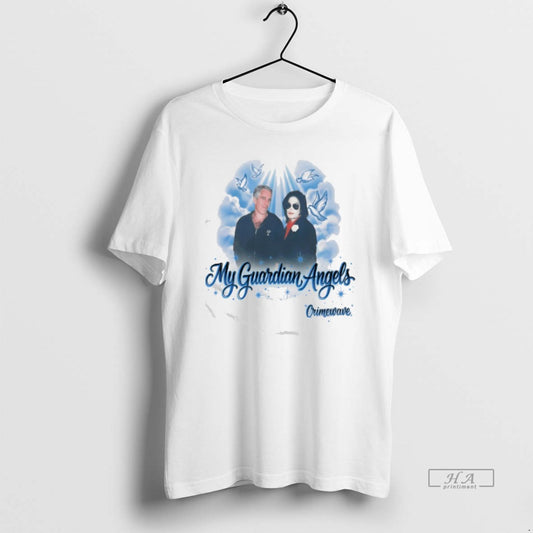 Official Michael Jackson And Jeffrey Epstein My Guardian Angels Crimewave - clothing by TeeHivey.com