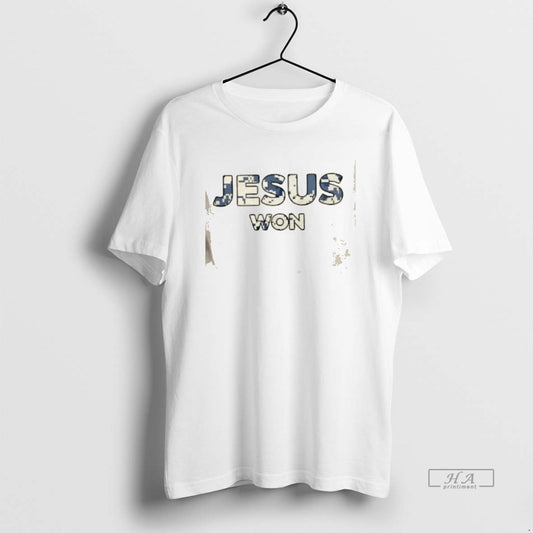 Official Michigan State Football Jesus Won 2 Sided - clothing by TeeHivey.com