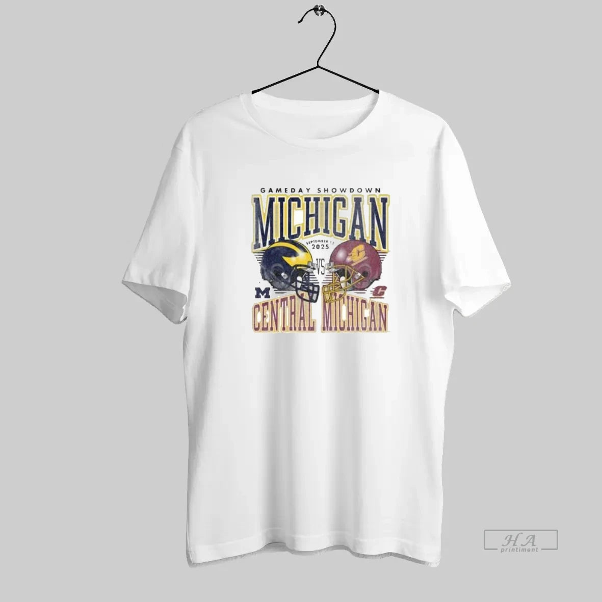 Official Michigan Wolverines Vs Central Michigan Chippewas Gameday Showdown - clothing by TeeHivey.com