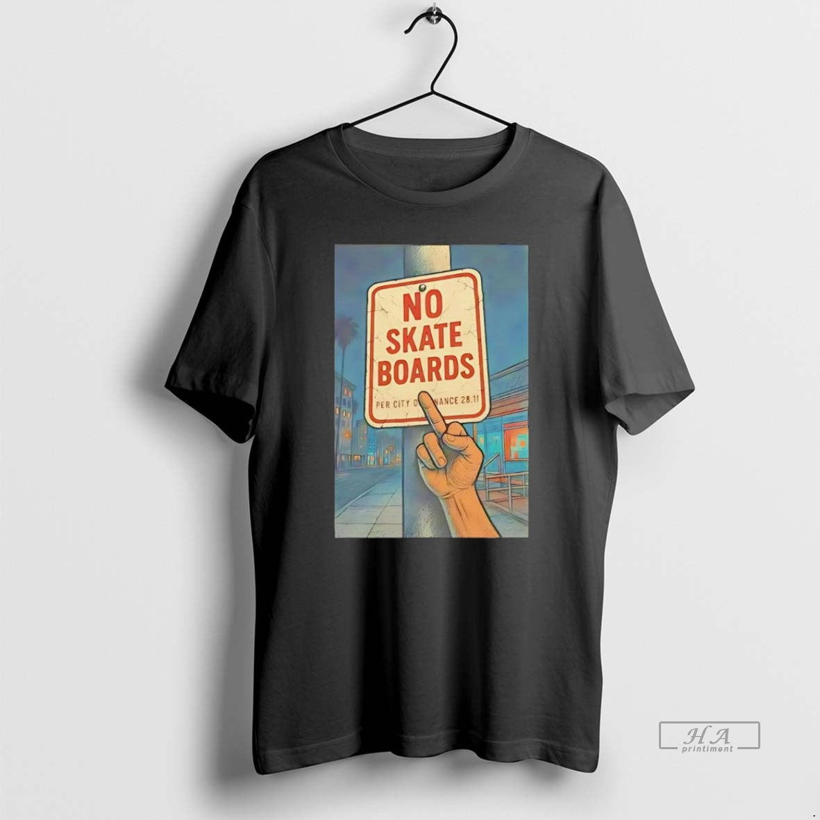 Official Middle Finger No Skate Boards - clothing by TeeHivey.com