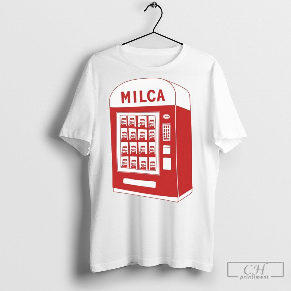 Official Milca Roja Vending Machine Sweater