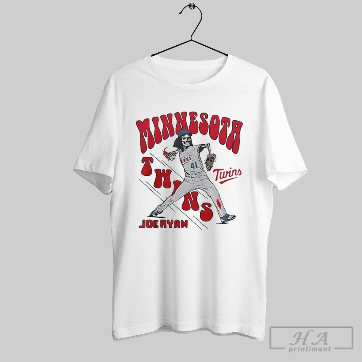 Official Minnesota Twins Joe Ryan X Grateful Dead - clothing by TeeHivey.com