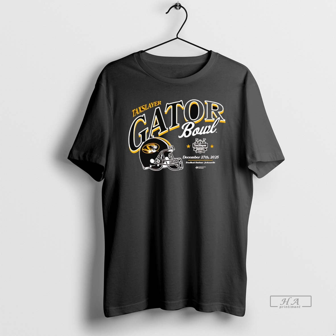 Official Missouri Tigers 2025 Taxslayer Gator Bowl Helmet - clothing by TeeHivey.com