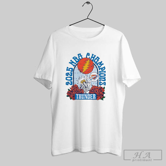 Official Nba Finals Champions 2025 Oklahoma City Thunder - clothing by TeeHivey.com
