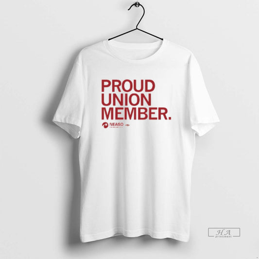 Official Neaso Proud Union Member Creme - clothing by TeeHivey.com