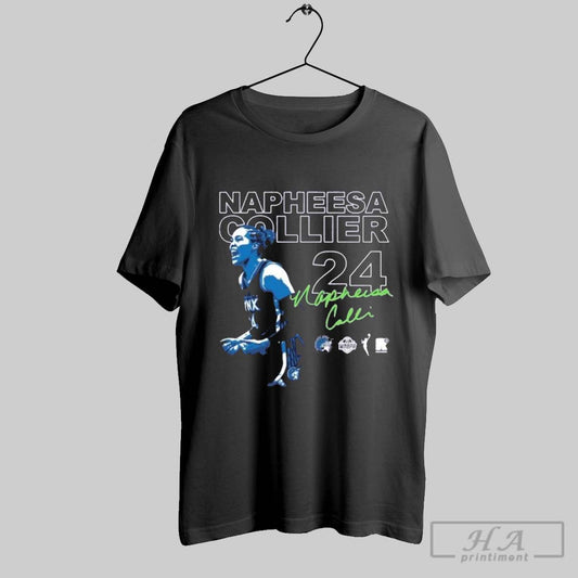 Official Napheesa Collier Minnesota Lynx Player Graphic T - clothing by TeeHivey.com