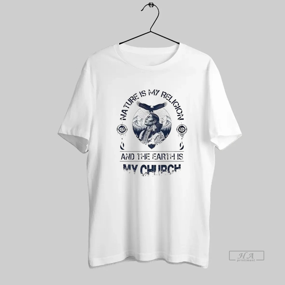 Official Native American Nature Is My Religion And The Earth Is My Church - clothing by TeeHivey.com
