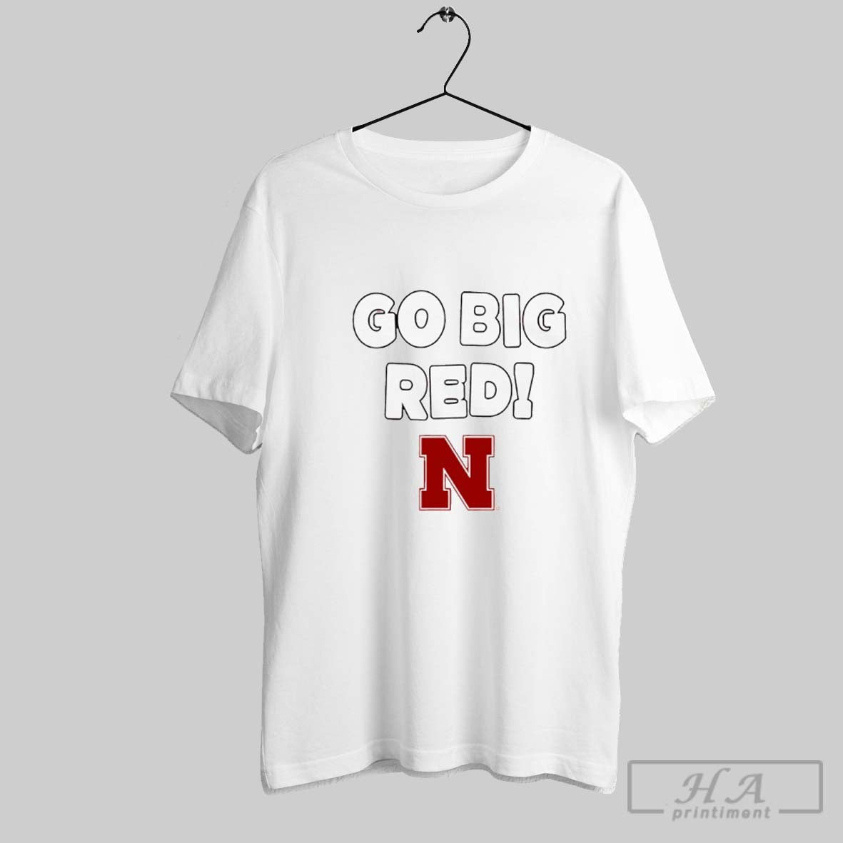 Official Nebraska Cornhuskers Basketball Go Big Red Slogan - clothing by TeeHivey.com