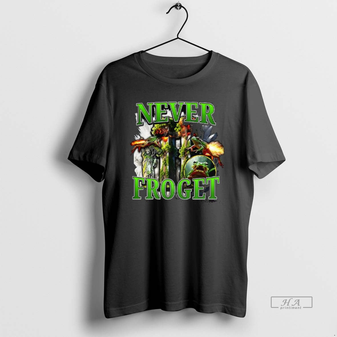 Official Never Froget Frog Meme - clothing by TeeHivey.com