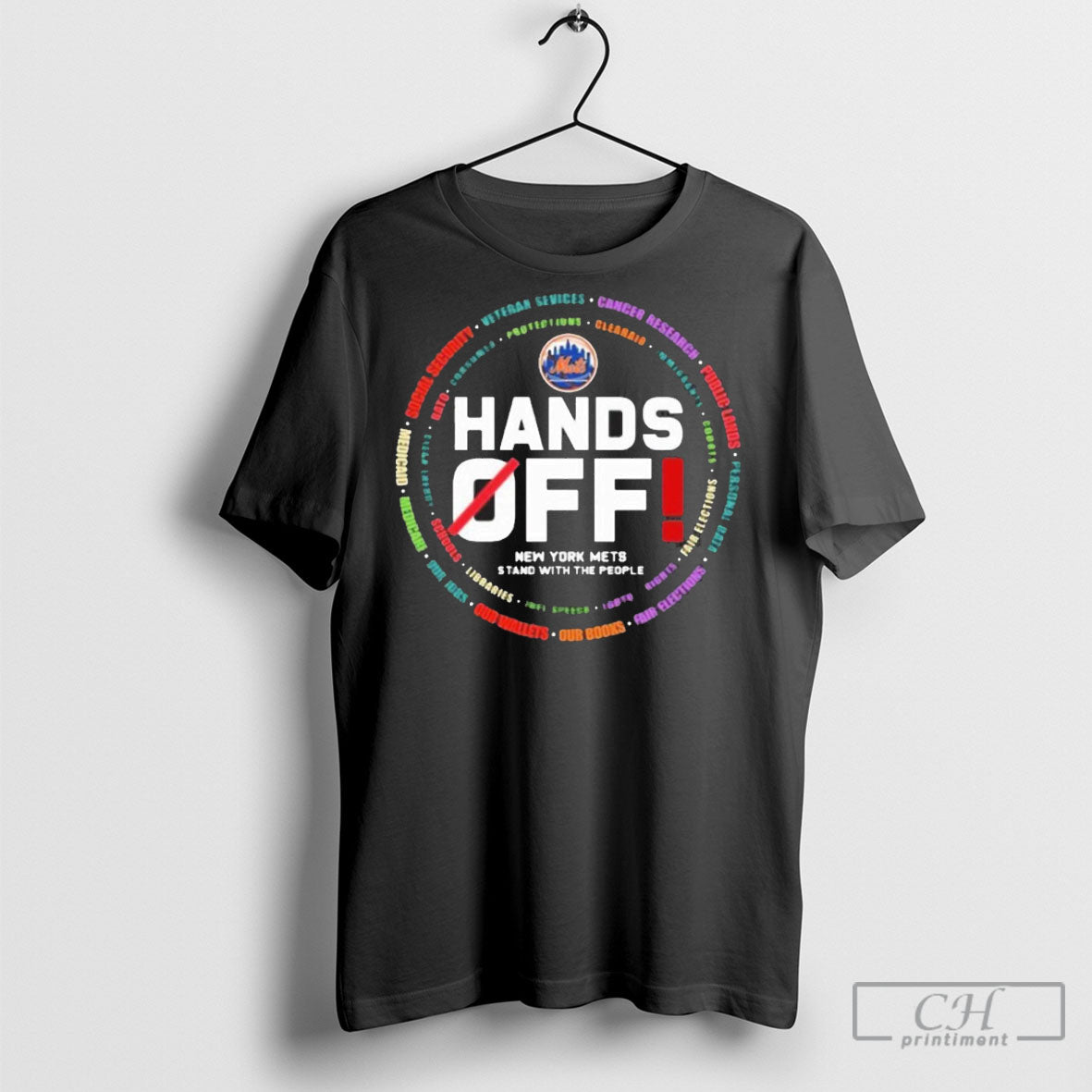 Official New York Mets Stand Logo Hands Off Seattle Mariners Stand With The People
