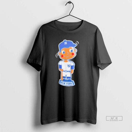 Official New York Yankees Pop Fly Cartoon - clothing by TeeHivey.com