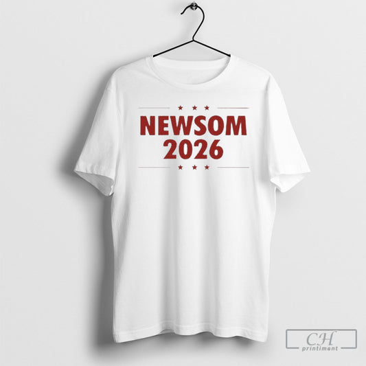 Official Newsom 2026 Shirt Sweater