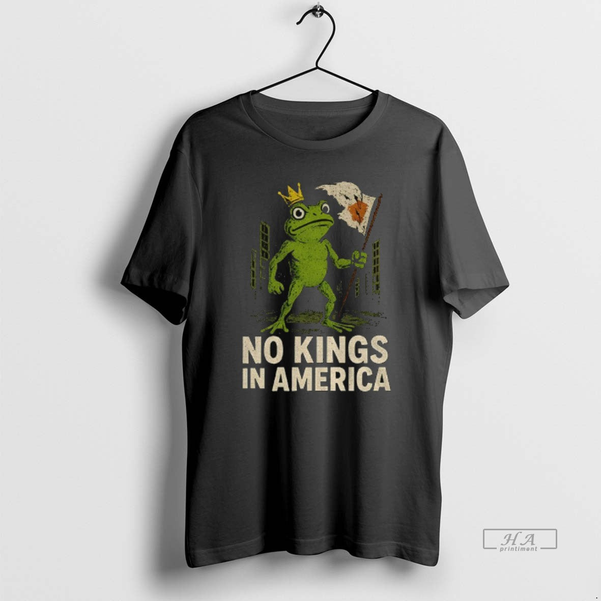 Official No Kings In America Frog - clothing by TeeHivey.com
