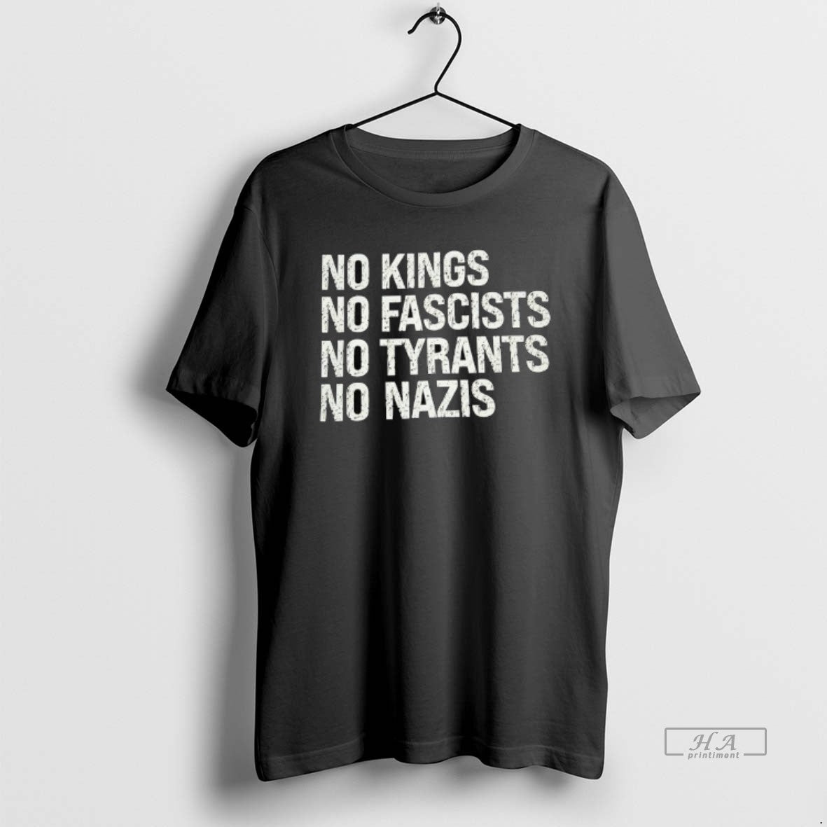 Official No Kings No Fascists No Tyrants No Nazis - clothing by TeeHivey.com