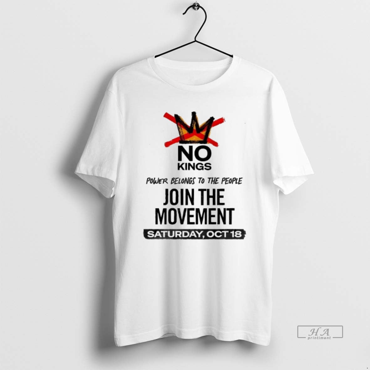 Official No Kings Power Belongs To The People Join The Movement - clothing by TeeHivey.com