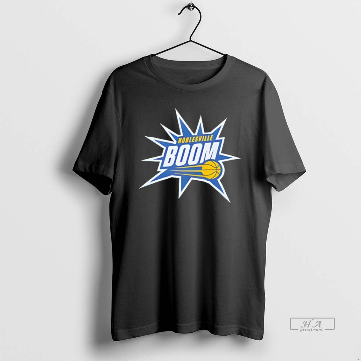 Official Noblesville Boom Indiana Pacers Basketball Logo - clothing by TeeHivey.com