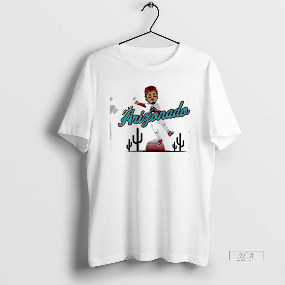 Official Nolan Arenado Arizona Caricature Cartoon - clothing by TeeHivey.com
