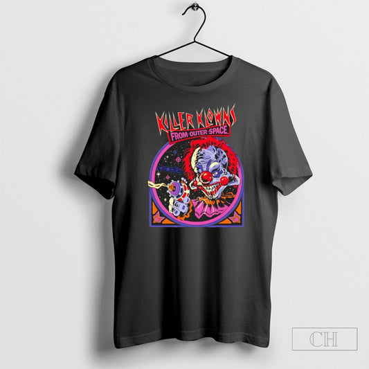 Official North West Killer From Outer Space Scary Clown Horror Sweater