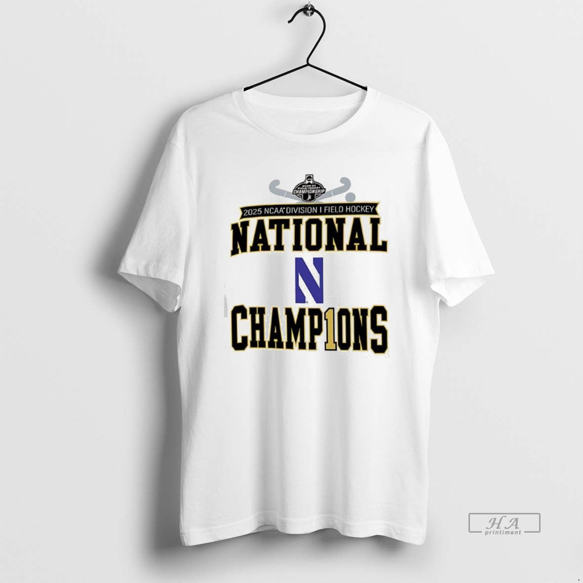 Official Northwestern Wildcats 2025 Ncaa Division I Field Hockey Championship - clothing by TeeHivey.com